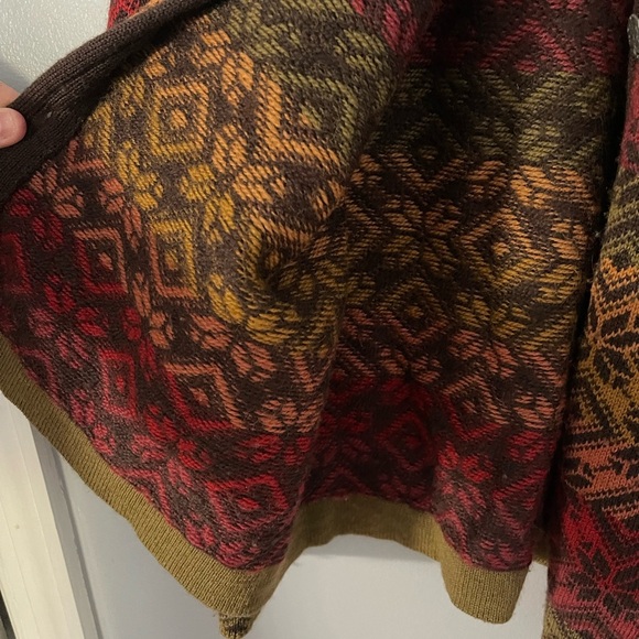 Skjaeveland of Norway fairisle button up sweater M - Picture 7 of 7